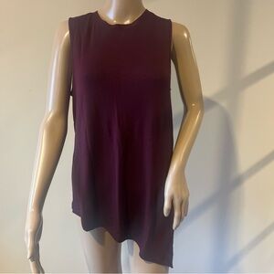 Athleta Plum Sleeveless Muscle Tee